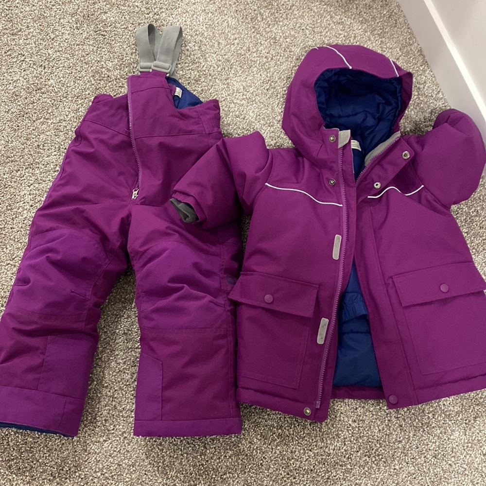 Mec toaster coat parka and bib pants T3